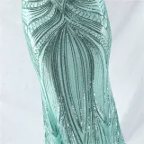 Elegant Luxury Sequins Evening Dress
