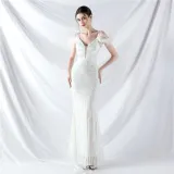 Elegant Luxury Sequins Evening Dress