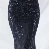 Elegant Luxury Sequins Evening Dress