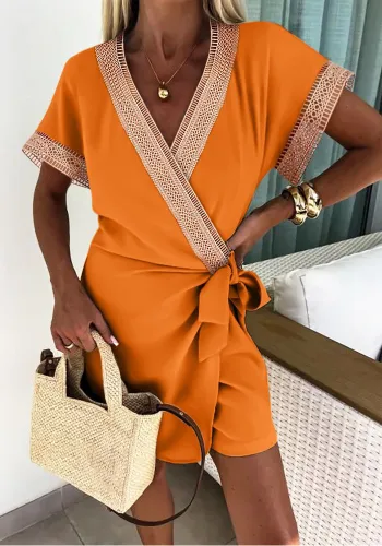 Women Linen Short Sleeve Jumpsuit