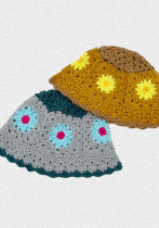 Women Flower Beanie