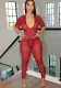 Women sexy v neck short sleeve jumpsuit