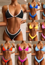 Women Solid Bikini Swimwear