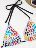 Women bikini Mesh Skirt Three-Piece Swimwear