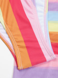 Women bikini Mesh Skirt Three-Piece Swimwear