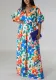 Women's Fashion Casual Printed Jumpsuit