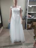Luxury Wedding Dress White Lace Mesh Evening Dress Formal Party Gown（Process Time Need 5-7 Days）
