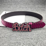 Women Letter Belt