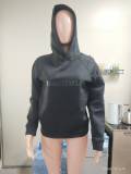 Trendy Letter Couple Hoodies Fashionable Style For Men And Women