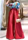 Women's Printed Short Sleeve Shirt Casual Loose Wide Leg Pants African Two-Piece Suit