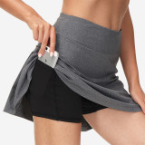 Yoga Fitness Golf Sports Shorts Skirt Tennis Skirt Casual Breathable Running Shorts Skirt Women