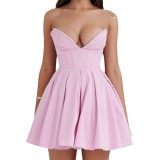 Summer Women sexy Backless dress