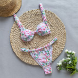 Women bikini sexy printed Two Pieces Swimwear