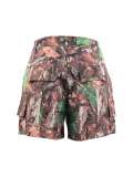 Summer Women's Camouflage Print Cargo Shorts