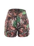 Summer Women's Camouflage Print Cargo Shorts