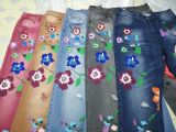 Women printed Denim Pants