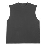 Fashionable High Street Cotton Loose Sleeveless Men's Vest