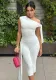 Women's Summer Fashion Slash Shoulder Sleeveless Top Slim Lace-Up Shorts Two Piece Set