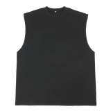 Fashionable High Street Cotton Loose Sleeveless Men's Vest