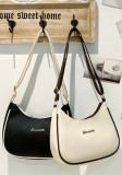 Contrast Color Underarm Bag Ladies Handbag Crossbody Bag Women's Shoulder Bag