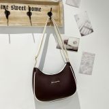 Contrast Color Underarm Bag Ladies Handbag Crossbody Bag Women's Shoulder Bag