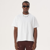 Men's Short Sleeve Solid Color Cotton T-Shirt