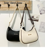 Contrast Color Underarm Bag Ladies Handbag Crossbody Bag Women's Shoulder Bag