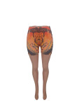 Women Sexy Print Shorts