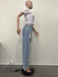 Sexy Fashion Ripped Denim Pants