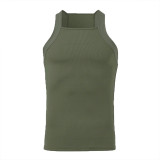 Men Solid Tank Top