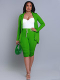 Women Blazer and Shorts two-piece suit