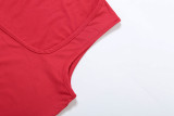 Women French Off Shoulder Solid Dress
