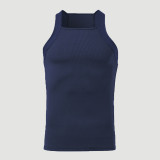 Men Solid Tank Top