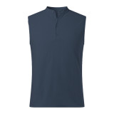 Spring Summer Men's Sleeveless Basic Shirt