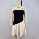 Women's Summer Strapless Casual Dress