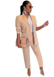 Women Blazer and Pants 2-piece Set