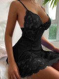 Women Lace Sleep Dress Sexy Lingerie