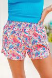 Women Printed Loose Shorts