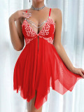 Women Lace Sleep Dress Sexy Lingerie