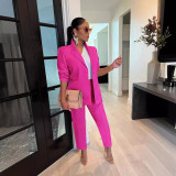 Women Blazer and Pants 2-piece Set