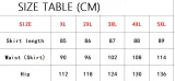 Plus Size Women Denim Maxi Skirt
