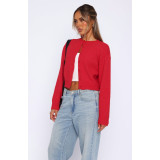 Women Casual Solid Top Sweater