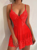 Women Lace Sleep Dress Sexy Lingerie