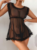 Women Mesh Sleep Dress Sexy Lingerie