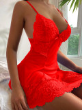 Women Lace Sleep Dress Sexy Lingerie