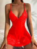 Women Lace Sleep Dress Sexy Lingerie