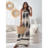 Women Print Strap Dress