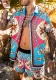 Men Summer Beach Style Printed Shirt and Shorts Two-piece Set