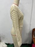 Hollow Fashion Sexy Knitting Women Cardigan