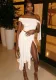 Women's Solid Color Sexy Off Shoulder Top Slit Skirt Two Piece Set